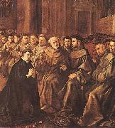 HERRERA, Francisco de, the Elder St Bonaventure Joins the Franciscan Order g painting